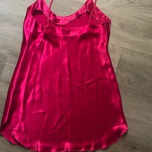 Magenta Slip dress